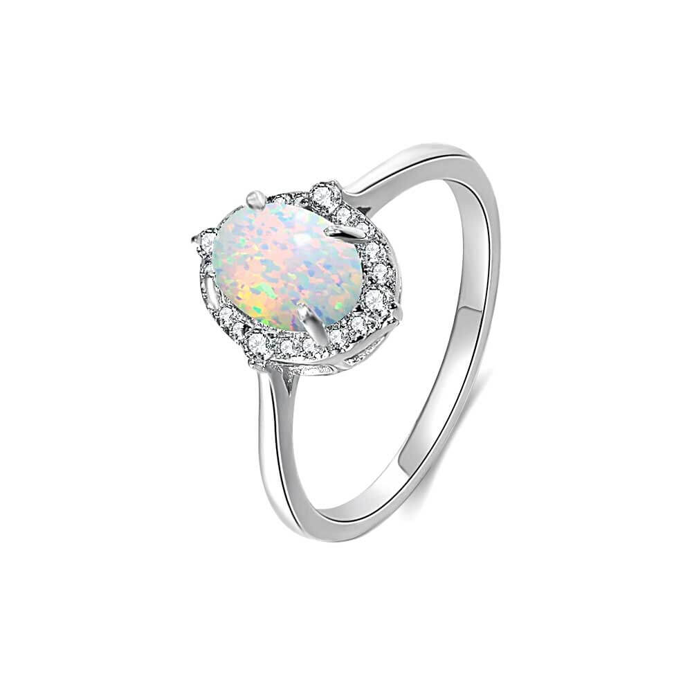 Pink Opal Ring